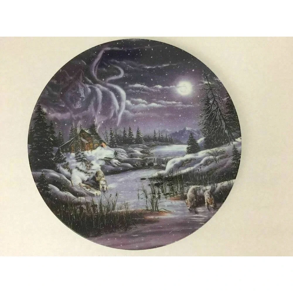 Bradford Exchange a Hidden World Collector Plate by Rusty Rust Vintage 1993